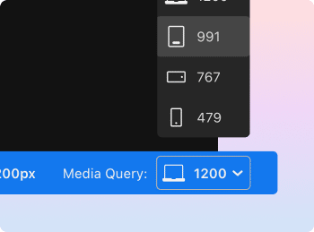 easy change design breakpoints